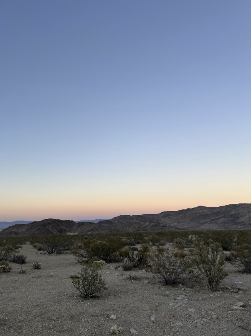 Anjali Nadarajah's beautiful view of the sunset in California